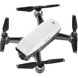 DJI Spark Mini Quadcopter Drone Fly More Combo (Alpine White)