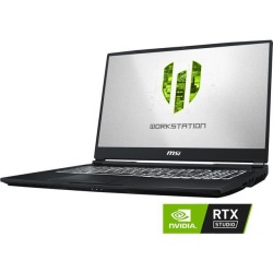 MSI WE Series WE75 9TK-875 17.3' Windows 10 Pro for Workstation Mobile Workstation