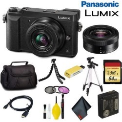 Panasonic Lumix DMC-GX85 Mirrorless Micro Four Thirds Digital Camera with 12-32mm Lens (Black) Master Bundle