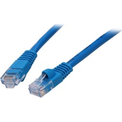 C2G 15193 Cat5e Cable - Snagless Unshielded Ethernet Network Patch Cable, Blue (7 Feet, 2.13 Meters)