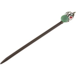 Classic Hairpins Artificial Gemstone Tassel Flower Clothing Hair Accessory 8