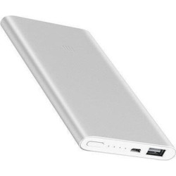 Silver Li-ion Power Bank (5000 mAh)