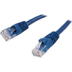 C2G 21943 Cat5e Cable - Snagless Unshielded Ethernet Network Patch Cable, Blue (200 Feet, 60.96 Meters)