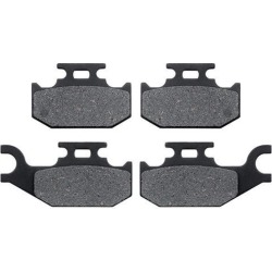 KMG Front Brake Pads for 2002 Bombardier Quest 500 2X4 - Non-Metallic Organic NAO Brake Pads Set