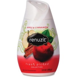 Adjustable Odor Killer, Cone, Apple Cinnamon,7oz,12/CT, Red