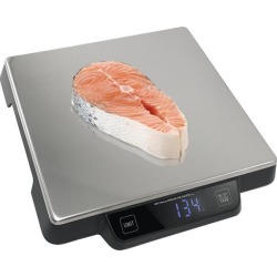 OPTIMA HOME SCALES COMET KITCHEN WEIGH SCALE STAINLESS STEEL BLACK