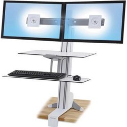 Ergotron WorkFit-S Sit-Stand Workstation with Worksurface+ - ERG33349211