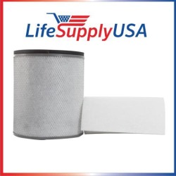10 Pack Filter Fits Austin Air HM-200 HM200 Air Purifier Filter fits HealthMate, HealthMate Jr with Prefilter