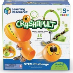 Learning Resources Activity Set Crashapult 10'Wx10'Lx4-3/5'H Multi LER9287