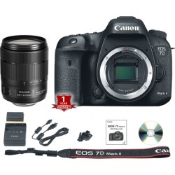 Canon EOS 7D Mark II DSLR Camera (Body Only) (International Model) with 18-135mm USM Lens Kit