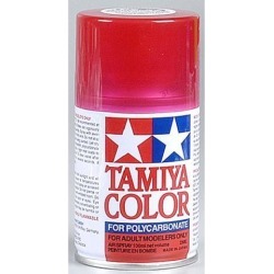 Tamiya USA TAM86037 PS-37 Translucent Red Polycarbonate Spray Paint 100mL
