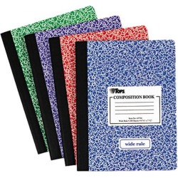 Tops 63794 Wide Ruled Composition Books