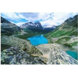 Posterazzi PDDCN02RTI0004 Lake OHara Yoho National Park British Columbia Canada Poster Print by Rob Tilley - 27 x 18 in.