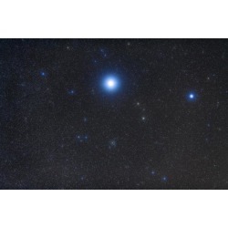 Open cluster Messier 41 in the constellation Canis Major Poster Print (34 x 23)