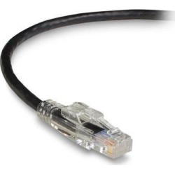 GigaBase 3 CAT5e 350-MHz Lockable Patch Cable (UTP), Black, 10-ft. (3.0-m)