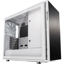 Fractal Design Define R6 White Brushed Aluminum/Steel ATX Silent Modular Tempered Glass Window Mid Tower Computer Case