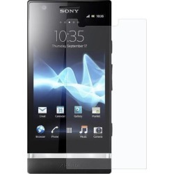 Amzer Krystal Clear Screen Guard Scratch Protector Shield for Sony Xperia P