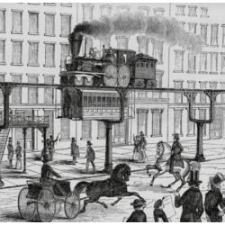 Posterazzi SAL995103245 America on Wheels 1853 Artist Unknown Poster Print - 18 x 24 in.