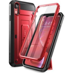 iPhone XR Case, SUPCASE Full-Body Rugged Holster Case with Built-in Screen Protector for Apple iPhone XR (2018 Release), Unicorn Beetle Pro Series.