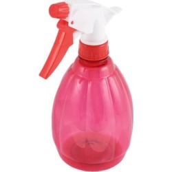 Hair Salon Tool Plants Water Sprayer Plastic Spray Bottle Red 530ml