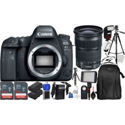 Canon EOS 6D Mark II DSLR Camera with EF 24-105mm f/3.5-5.6 IS STM Lens Ultimate Bundle