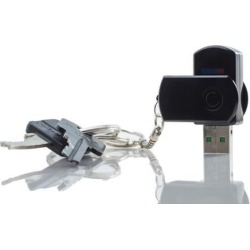 Enhanced Surveillance Mini Dvr Rechargeable Spy Hidden Camera With Usb w/ 7GB MicroSD