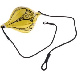 Double End Boxing Speed Ball Punching Bag Fitness Speed Training Ball Yellow