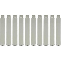 Uncut Insert Emergency Remote Key Blank Blade Replacement for Subaru 10pcs