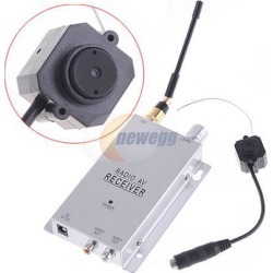 Wireless 1.2Ghz Color Surveillance CMOS Camera Monitor