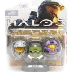 Halo Action Figure Helmets Set 5 - EOD, Mark VI, CQB