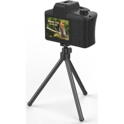 Children's Digital Camera, 1080p HD Mini Educational Camera for Kids Black