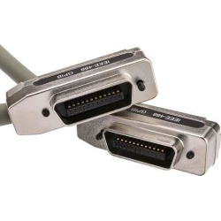 Cable Wholesale IEEE-488 (GPIB / HPIB) CN24 Male/Female - CN24 Male/Female 1 Meter (3.3 ft)
