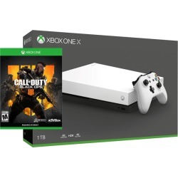 Xbox One X 1TB Limited White Edition 4K Console Call of Duty Black Ops 4 Bundle