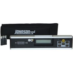 Johnson 40-6080 Electronic Level Inclinometer with Rotating Display