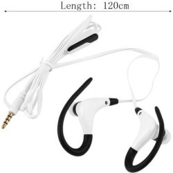 In-Ear Sports Running Active Earphone Earbuds Hook Headphone Headset
