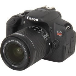Canon EOS Rebel T5i 8595B003 Black Digital SLR Camera with 18-55mm IS STM Lens