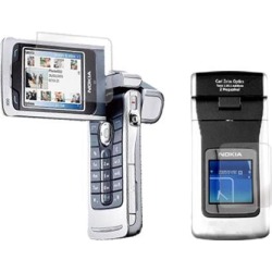 Unique Bargains Transparent LCD Screen Guard Anti Scratch Protector for Nokia N90
