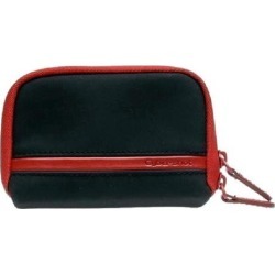 Sony LCS-MDA/R Cyber-Shot Black/ Red Leather Carrying Case