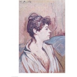 Posterazzi BALXIR198858LARGE Marcelle 1894 Poster Print by Henri De Toulouse-Lautrec - 24 x 36 in. - Large