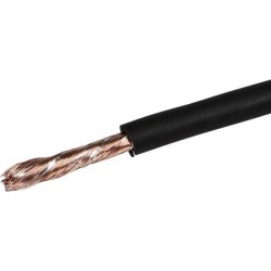 Monoprice 2-Conductor DMX Lighting & AES/EBU Bulk Cable (For 3-Pin DMX) - 500FT - Black 22 AWG Copper Conductors With Aluminum Foil And Copper.