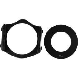 3-Slot Filter Holder + 52mm Aluminum Adapter Ring for Cokin P Series DSLR
