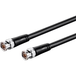 Monoprice HD-SDI RG6 BNC Cable - 25 Feet, For Use In HD-Serial Digital Video Transfer, Mobile Apps, HDTV Upgrades, Broadband Facilities, And Other.