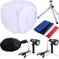 24" Photo Photography Softbox Kit Studio Shooting Tent Light Cube w/ Tripod