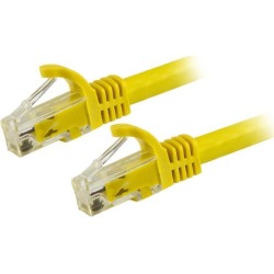 StarTech N6PATCH14YL StarTech.com Cat6 Patch Cable - 14 ft. - Yellow Ethernet Cable - Snagless RJ45 Cable - Ethernet Cord - Cat 6 Cable - 14 ft.