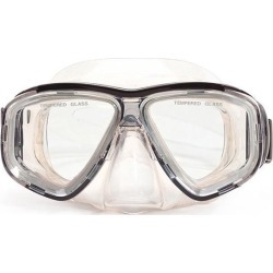 6.25' Malibu Black and Clear Pro Mask Swimming Pool Accessory for Adults