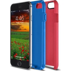 iPhone 6/6S Flux Hybrid Custom Case - Red/Blue
