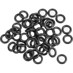 O-Rings Nitrile Rubber 4mm x 7mm x 1.5mm Seal Rings Sealing Gasket 50pcs