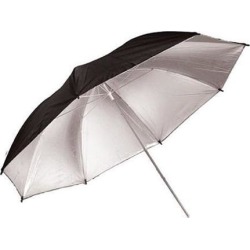 Savage 36' Black/Silver Umbrella #PUR-36SB