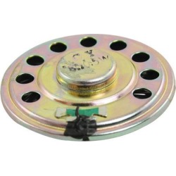 Unique Bargains 8 Ohm 0.5W Magnetic Type Round Slim Speaker Trumpet Horn 2'