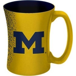 Michigan Wolverines Official NCAA Mocha Coffee Mug by Boelter Brands